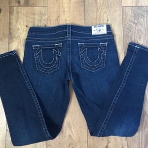 Women’s True Religion Low Rise Skinny Jeans